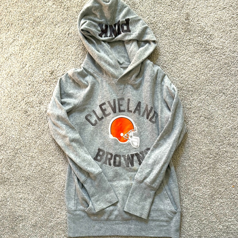 Women’s Cleveland brown hooded sweatshirt